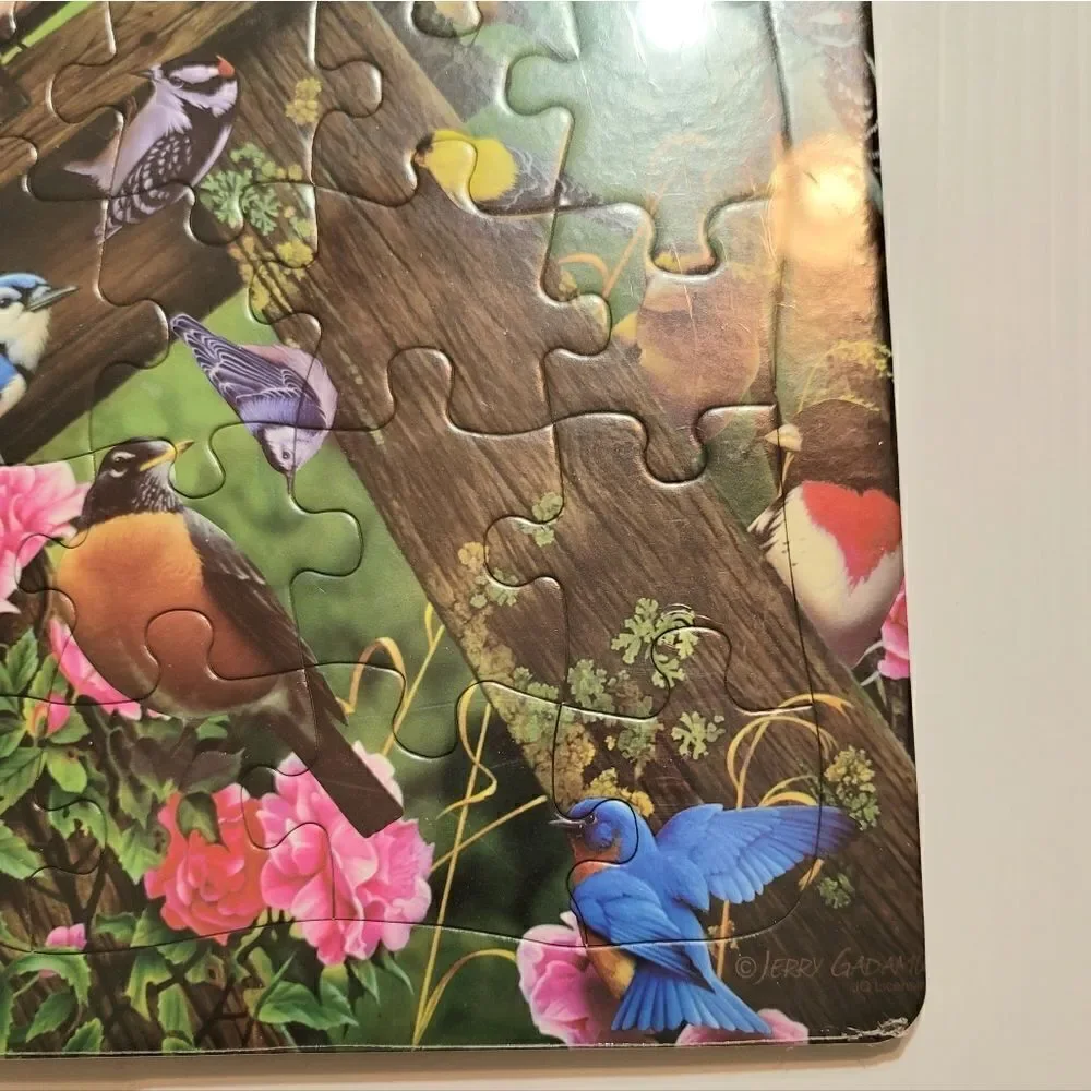 NEW Cobble Hill Tray Puzzle Wildbird Gathering